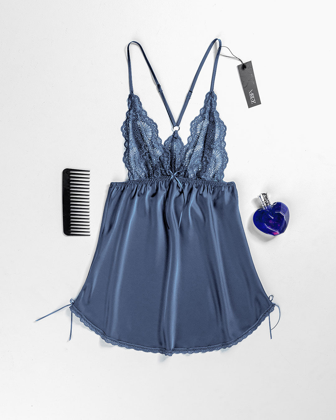 Satin Babydoll -26 – Zorita Lingerie