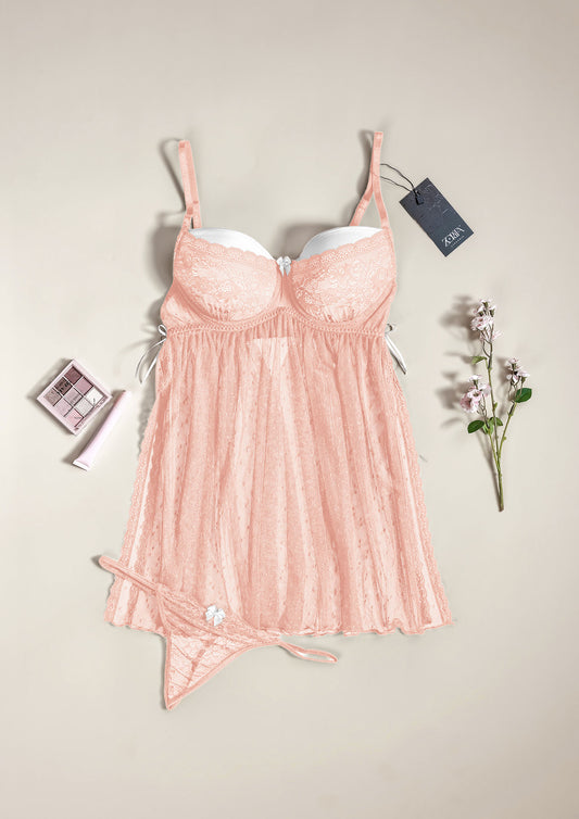 Lace Babydoll Lingerie