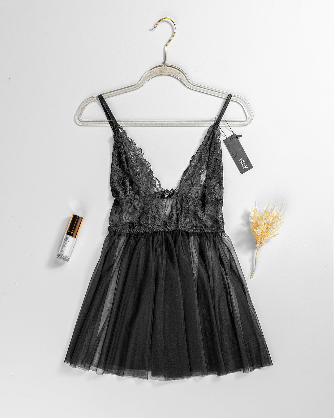 babydoll lingery dress black Sheer Babydoll Dress, Vintage Style Lingerie, Handmade Black Lingerie, Black Teddy, Custom Lingerie, Nylon Babydoll Dress