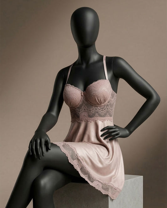 Satin Babydoll -26