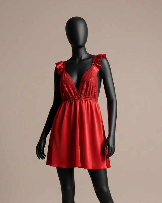 Satin Babydoll -26