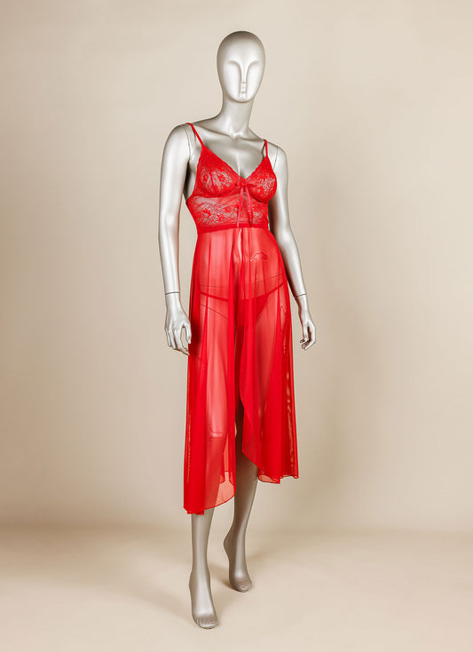 Mesh Gown 4853-25