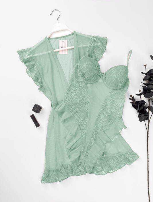 Teddy & Robe Set