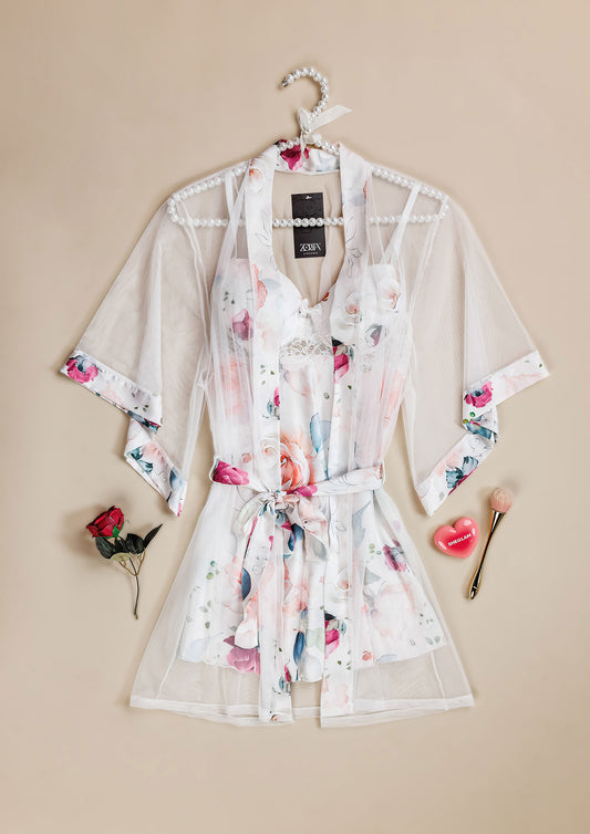 Floral Robe Set 6082-25