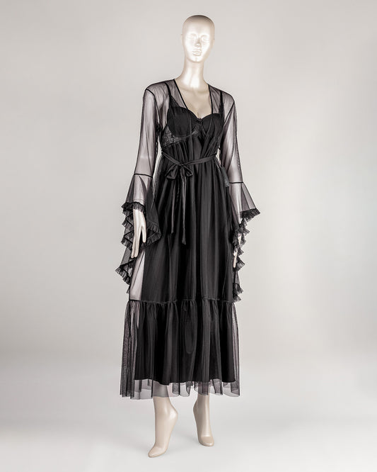 Tulle Robe Set -26