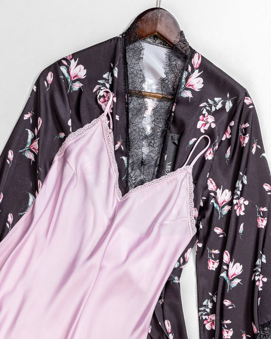 Satin Robe Set -26