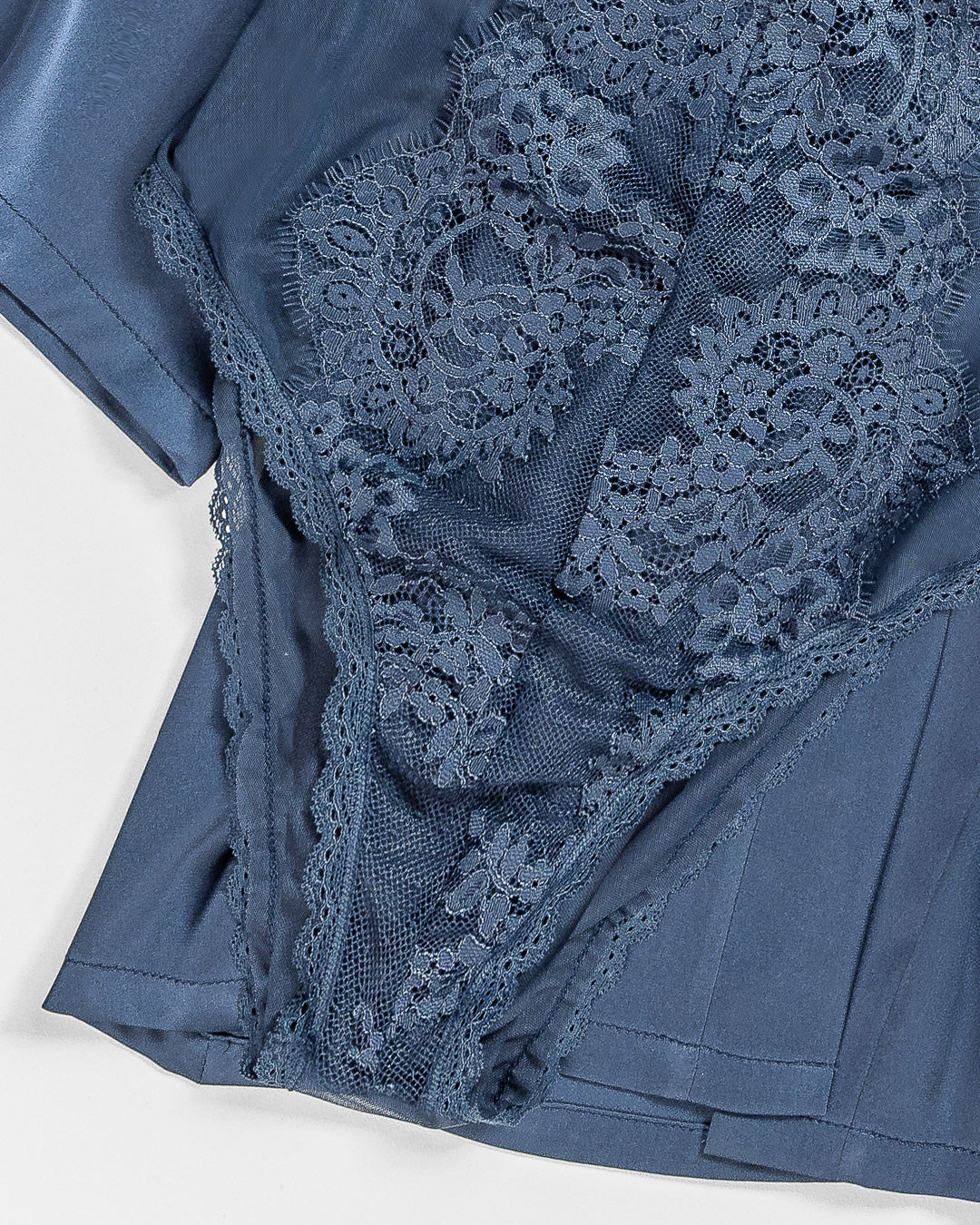 Satin Robe Set -26 | 61646-BL/S-M | Zorita Lingerie | الملابس الداخلية | طقم رداء Satin Robe Set -26 | 61646-BL/S-M | Zorita Lingerie | الملابس الداخلية | طقم رداء