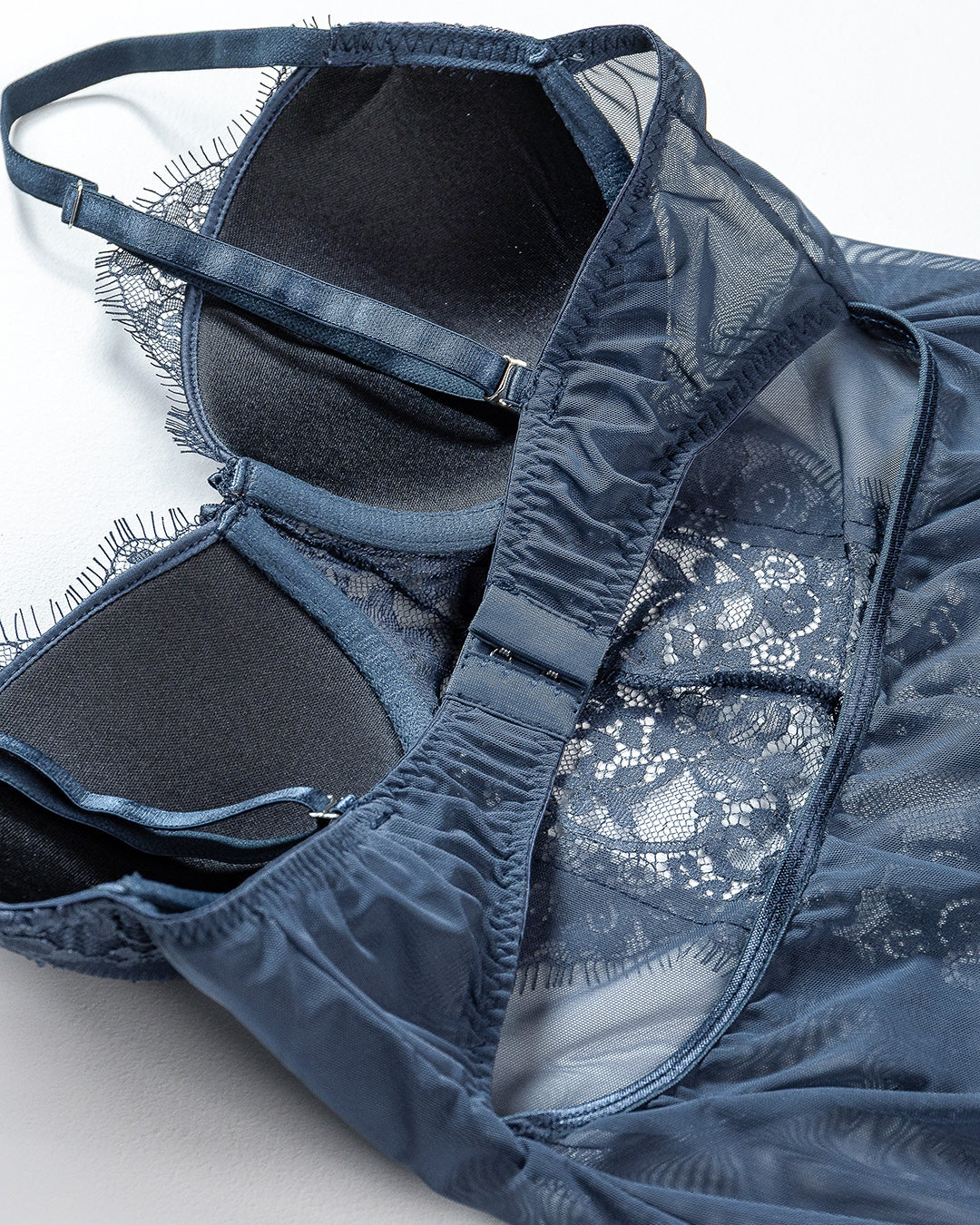 Satin Robe Set -26 | 61646-BL/S-M | Zorita Lingerie | الملابس الداخلية | طقم رداء Satin Robe Set -26 | 61646-BL/S-M | Zorita Lingerie | الملابس الداخلية | طقم رداء