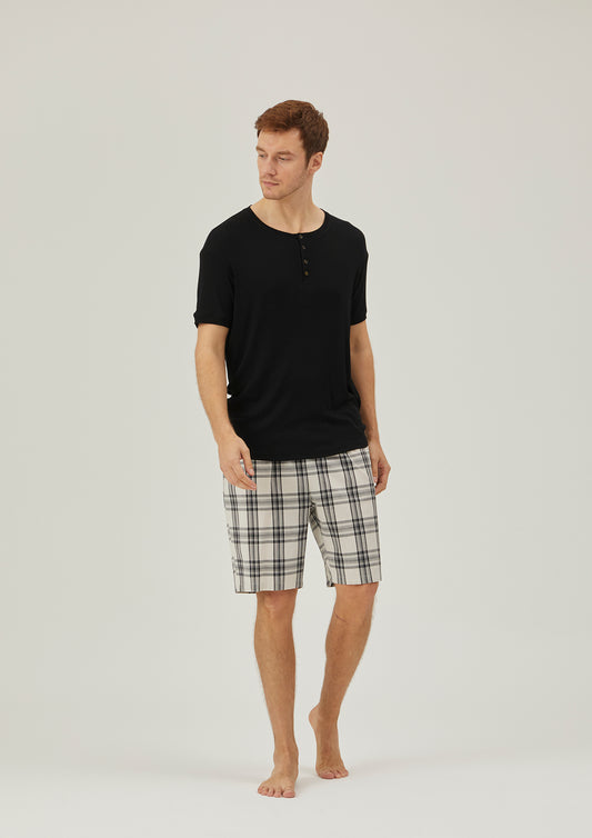 Men pajama shorts